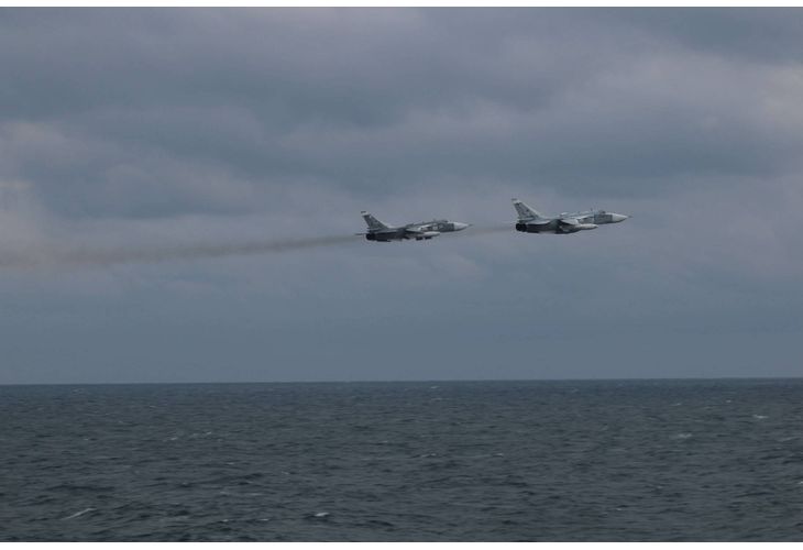 Руски самолети над Черно море Руски самолети над Черно море